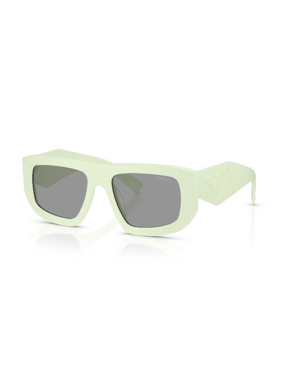 New Prada Women's Sunglasses Grey Lens Acetate Frame PR D04SU 05K50Q 53